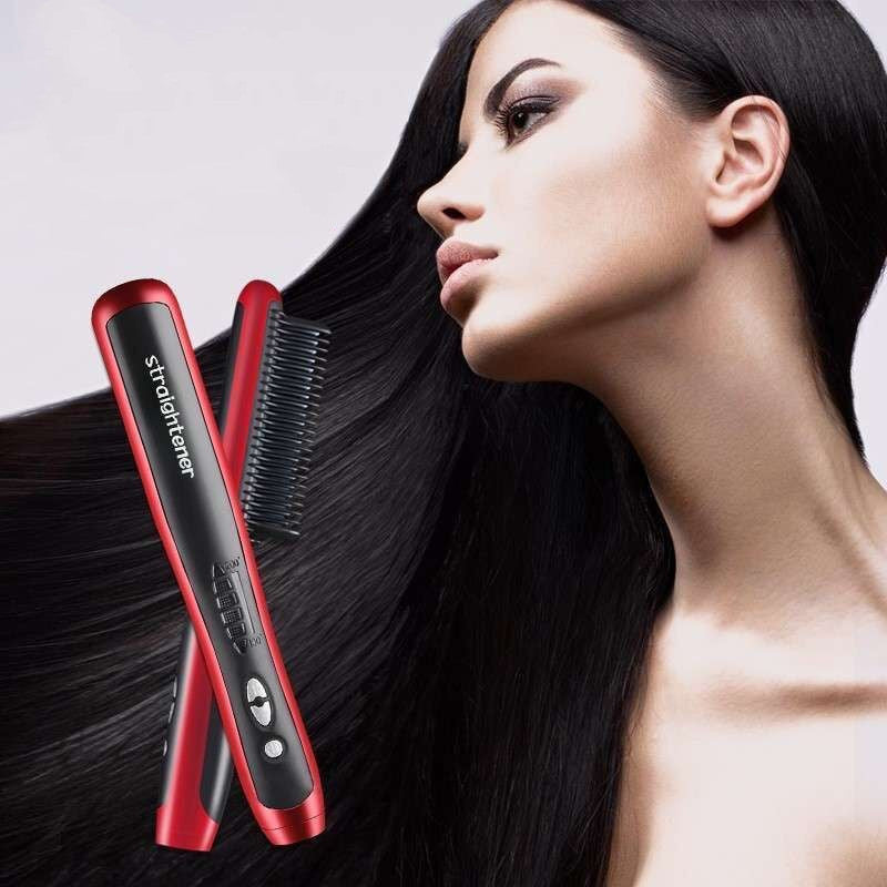 Hair straightener comb straightener Hair straightener comb straightener